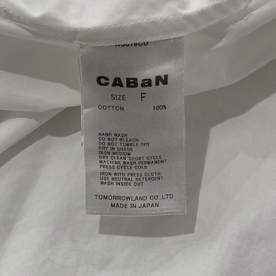 CABaN キャバン ハイカウントブロード ギャザーブラウス 39-01 CABaN キャバン ハイカウントブロード ギャザーブラウス 39-01