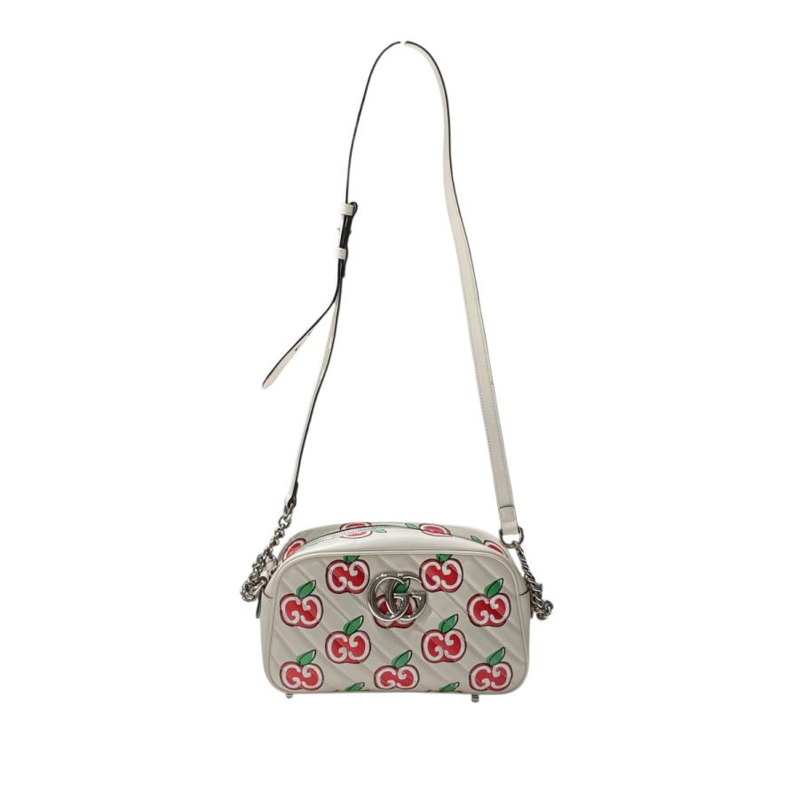 GUCCI（グッチ） GUCCI GGマーモント アップル ショルダーバッグ 