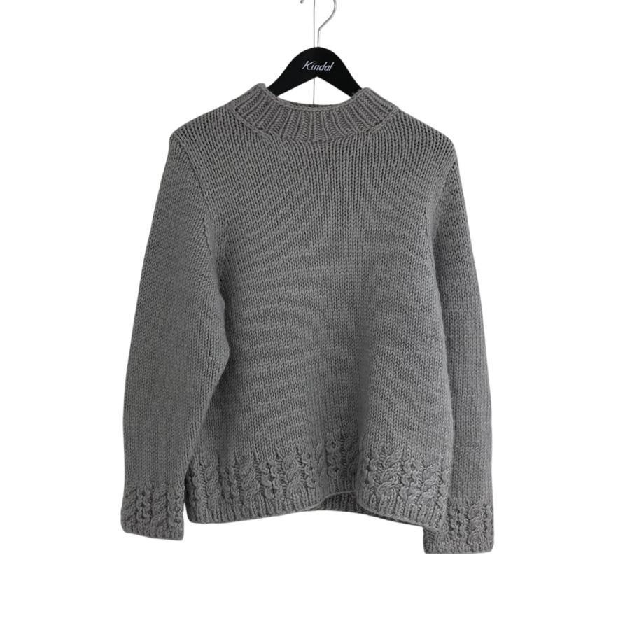 タグ付✨極美品✨ミナペルホネン paivyri プルオーバーニット グレー 38 mina perhonen（ミナペルホネン） 【値下げ】mina perhonen paivyri