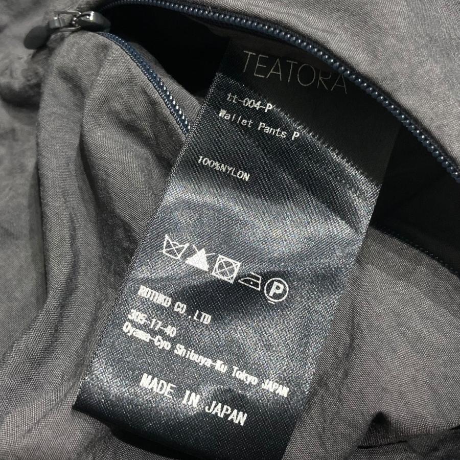 TEATORA テアトラ WALLET PANTS イージーパンツ tt-004-p グレー TEATORA テアトラ WALLET PANTS イージーパンツ tt-004-p グレー
