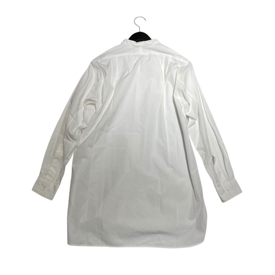 値下げ】HEUGN SHIRT003 バンドカラーシャツ ホワイト サイズ：2 (神戸