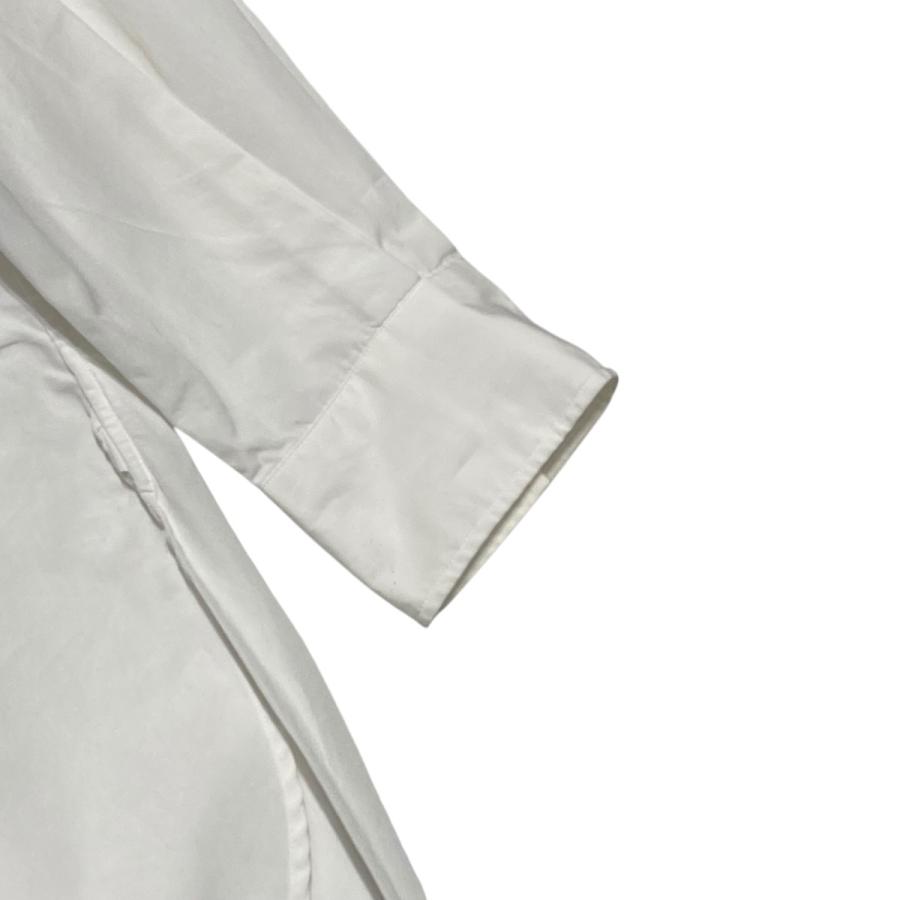 値下げ】HEUGN SHIRT003 バンドカラーシャツ ホワイト サイズ：2 (神戸