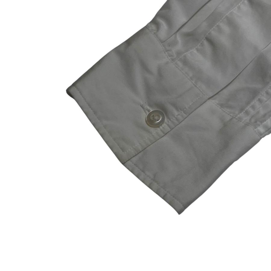 値下げ】HEUGN SHIRT003 バンドカラーシャツ ホワイト サイズ：2 (神戸