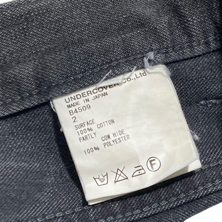 UNDERCOVERISM アンダーカバーイズム デニムパンツ B4509 ブラック 