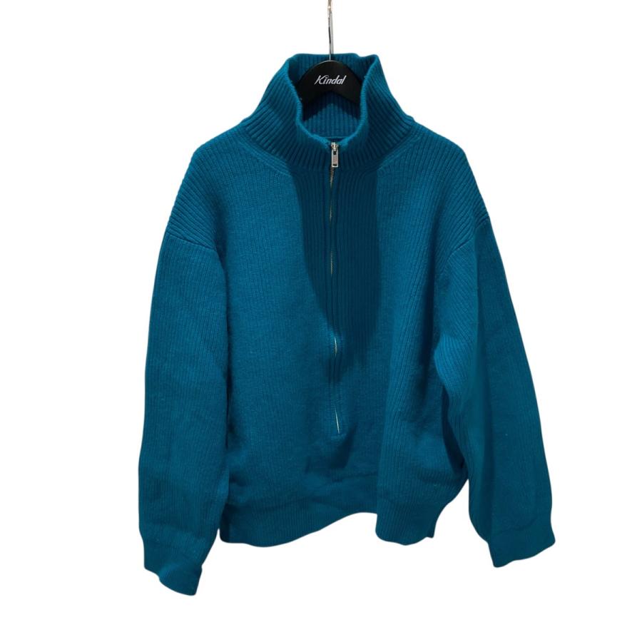 YOAK（ヨーク） 【値下げ】YOKE 3／4 FRONT ZIP HIGHNECK RIB SWEATER