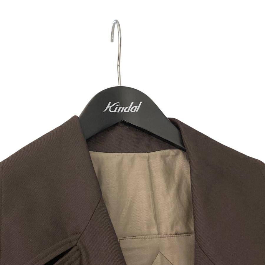 YOAK（ヨーク） YOKE WOOL KARSEY DOUBLE BREASTED OVERCOAT トレンチ