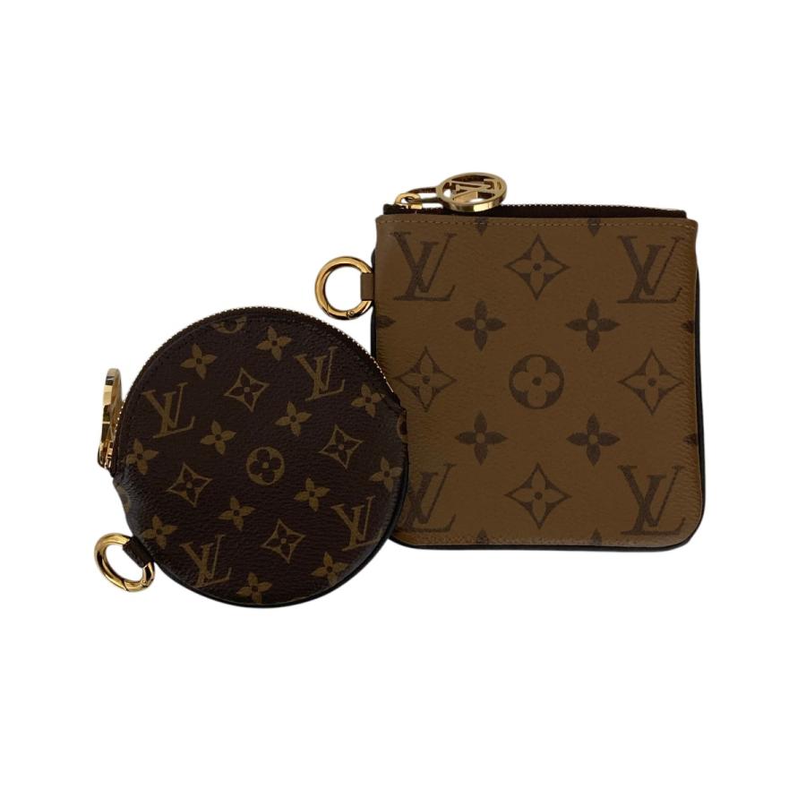 【モア＆キー】ルイ・ヴィトン（モノグラム・リバース）ポシェットトリオ LOUIS VUITTON ルイヴィトン リバース ポシェット トリオ
