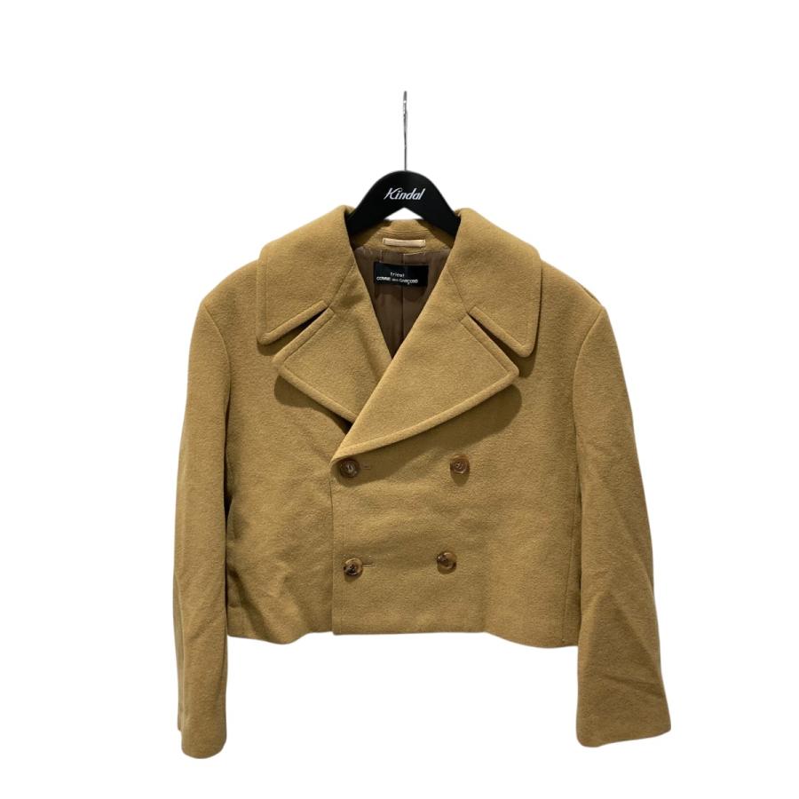トリコ コムデギャルソン コート Pコート Sサイズ 中古・古着通販】tricot COMME des GARCONS (トリココムデギャルソン