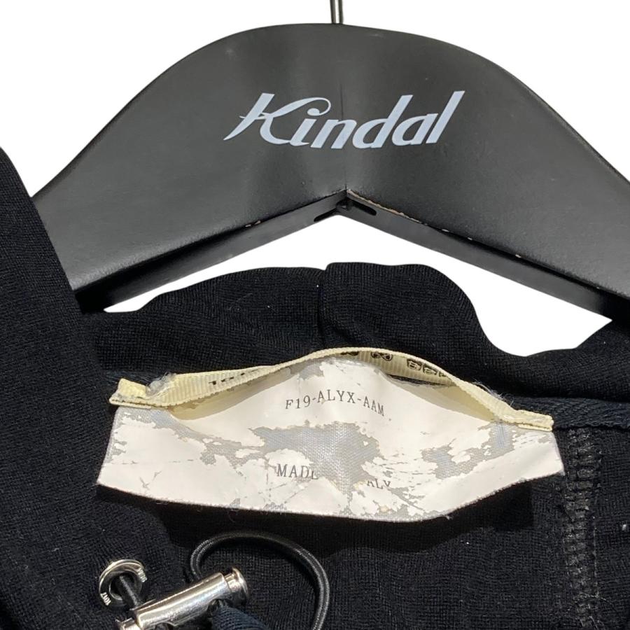 1017 ALYX 9SM アリクス プルオーバーパーカー ブラック サイズ