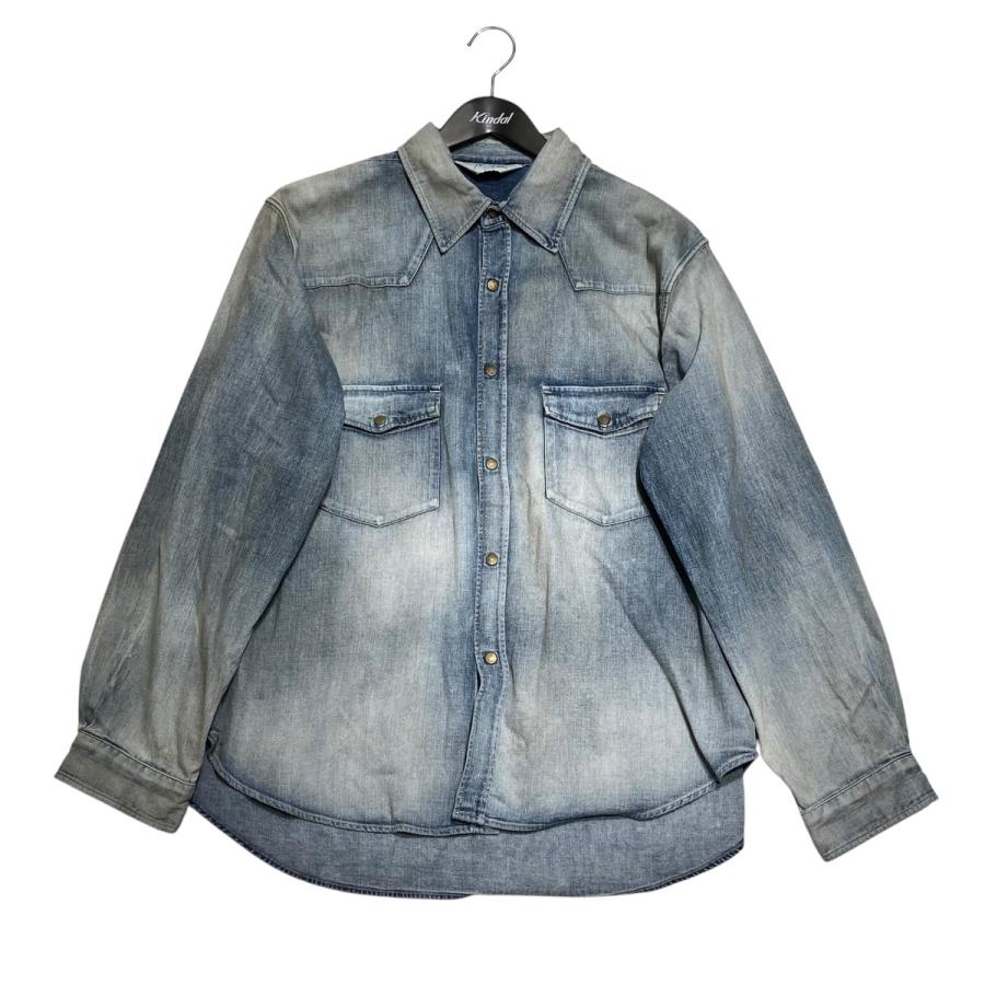 ANCELLM（アンセルム）DENIM WESTERN SHIRT サイズ1 ANCELLM（アンセルム）DENIM WESTERN SHIRT サイズ1