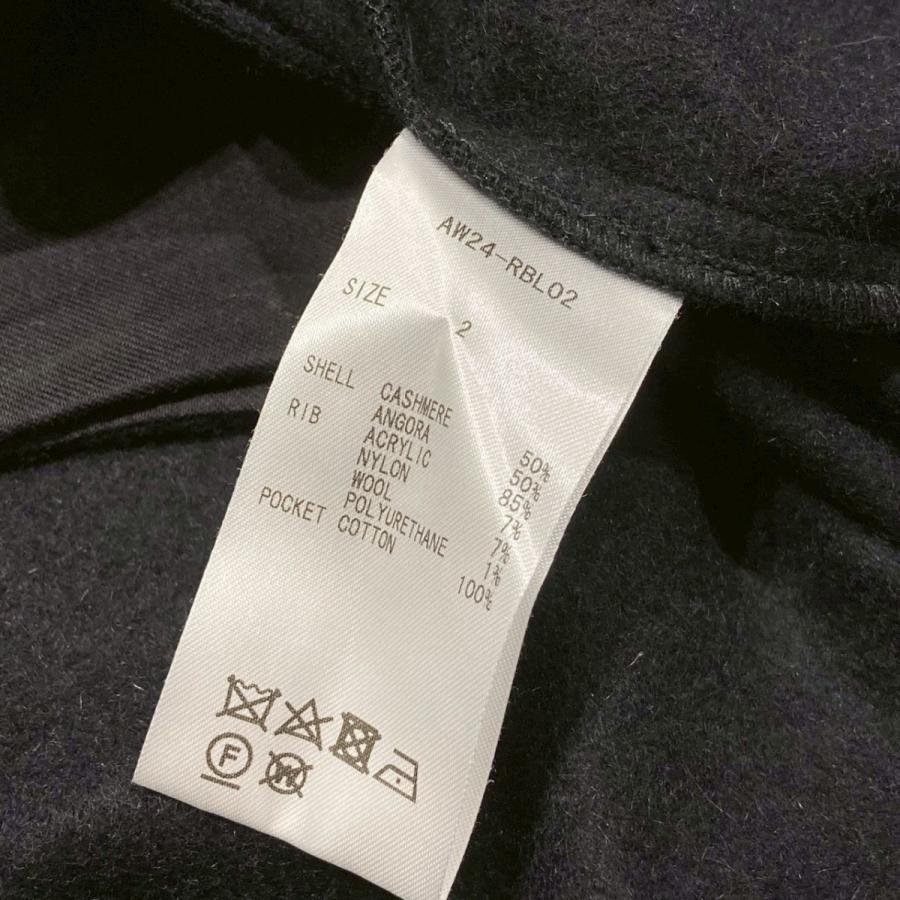 ランディー Randy ジップパーカー AW24-RBL02 ブラック サイズ
