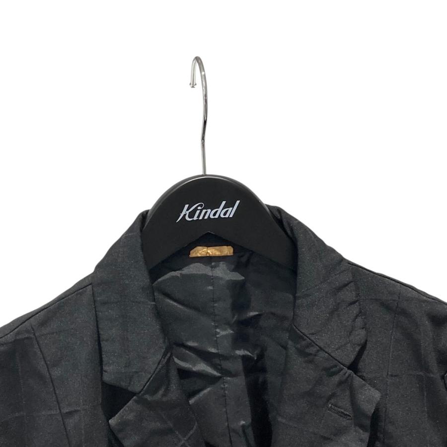 COMME des GARCONS HOMME DEUX 【値下げ】COMME ポリ縮絨チェック2B