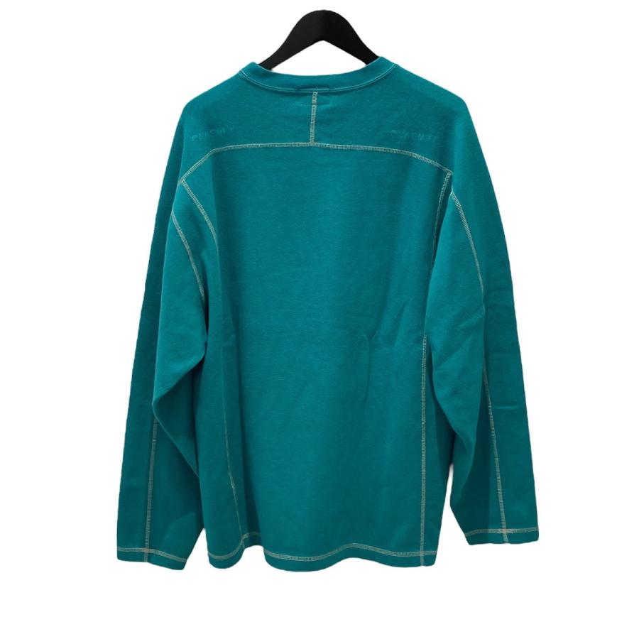 C.E シーイー C．E Crew Neck DBL Knit Long Sleeve Grey クルーネック