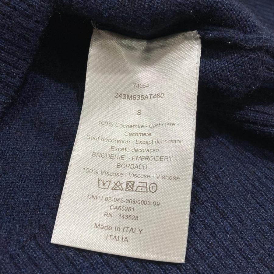 【値下げ】DIOR クルーネックニット 243M635AT460 ネイビー サイズ：S (神戸店)_4