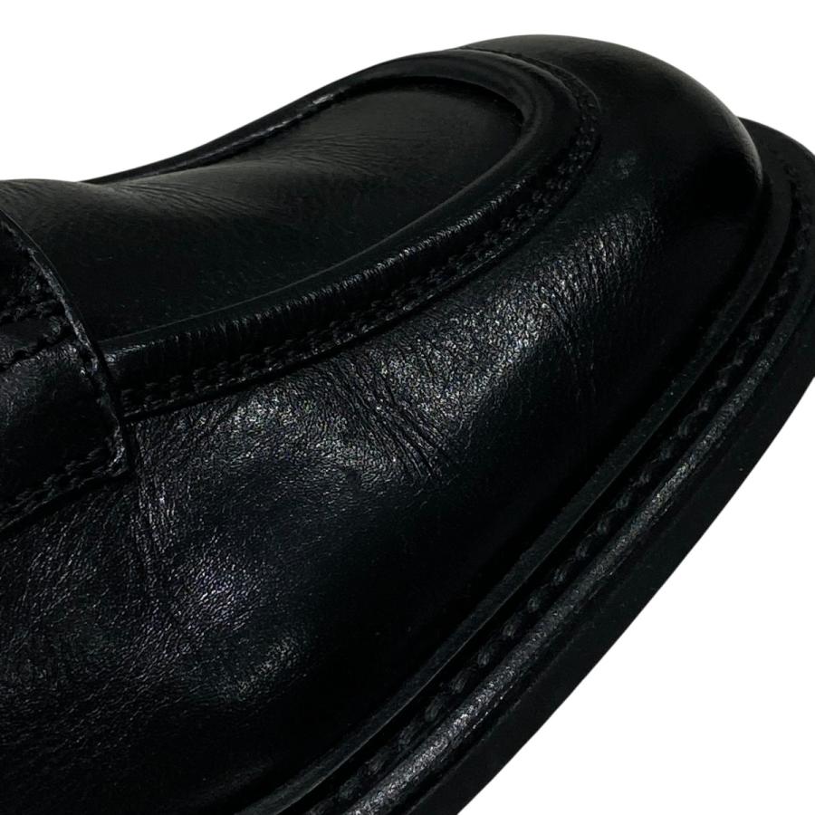 Miu Miu バックル付きレザーシューズ ブラック