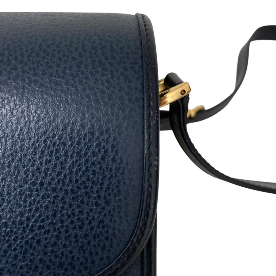 GUCCI（グッチ） 【値下げ】GUCCI ショルダーバッグ ネイビー (神戸店 