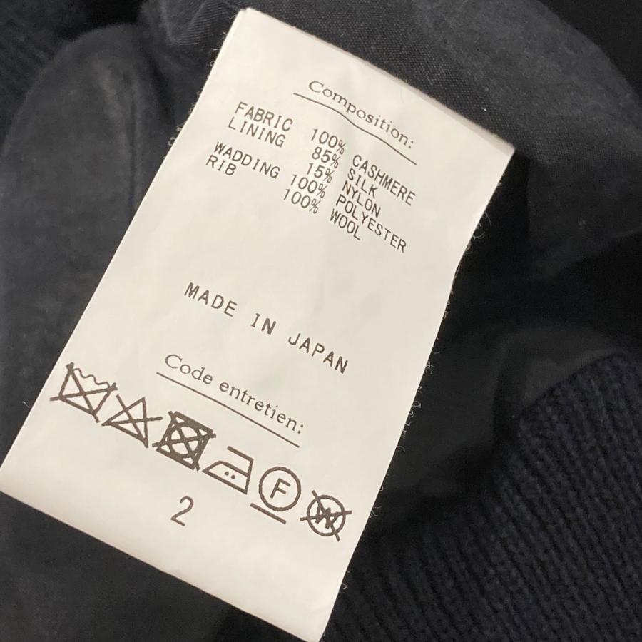 【値下げ】A．PRESSE for everyone Cashemere Jacket カシミヤジャケット 24AAP-01-51 ネイビー サイズ：の画像