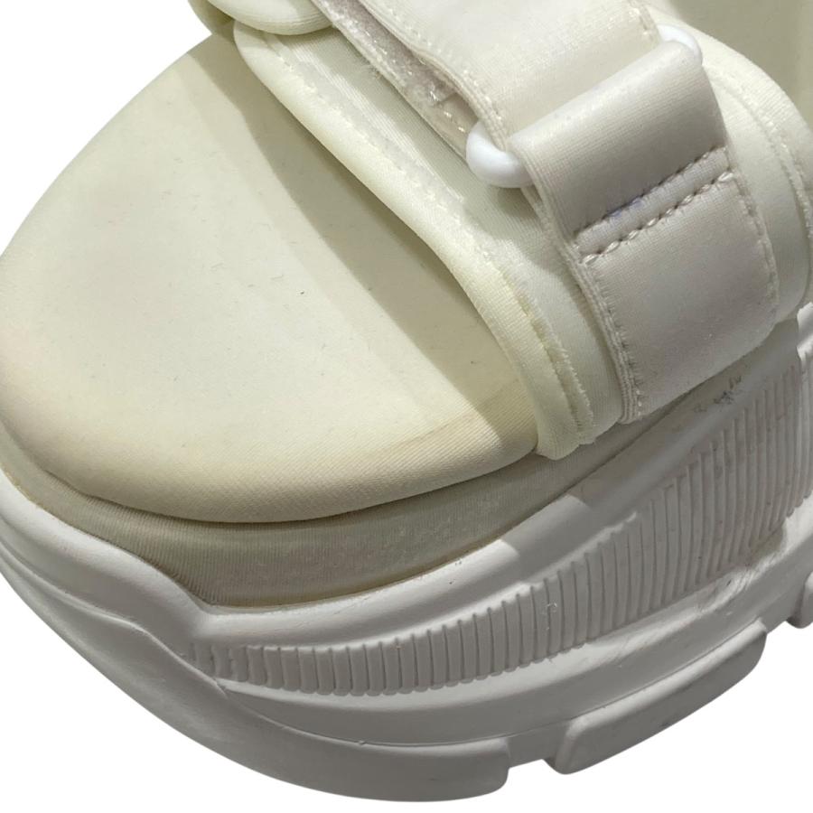 値下げ】YELLO GRACE PLATFORM SANDALS 厚底サンダル ホワイト サイズ