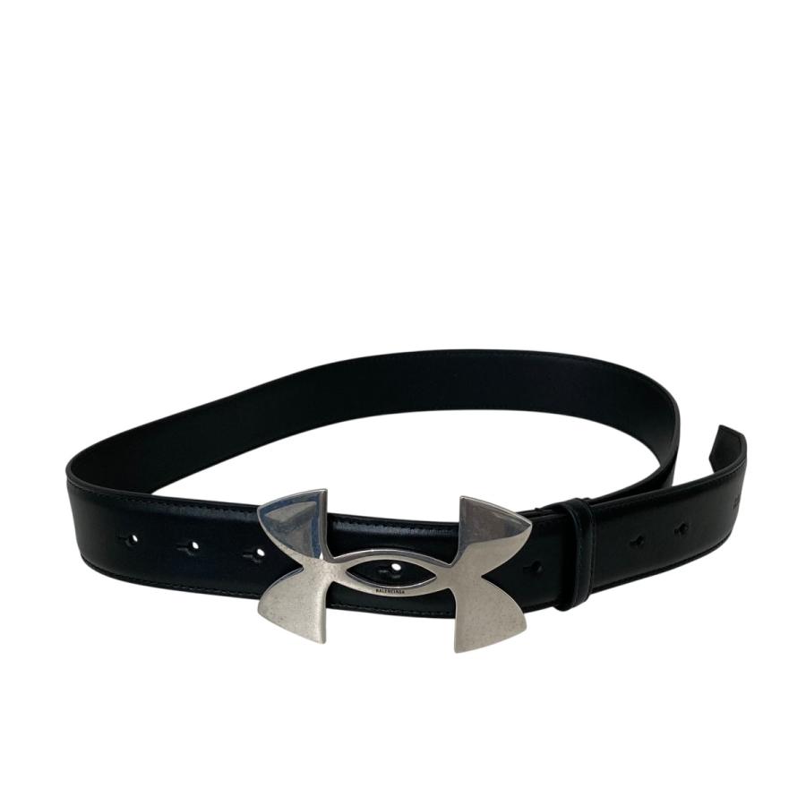 小物 BALENCIAGA UNDERARMOUR BELT Balenciaga x Under Armour Q:2 / Jacquard Web Belt in Black/White