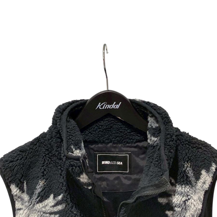 ジャケット・アウター wind and sea palm tree fleece vest WIND AND SEA（ウィンダンシー） ウィン ダン シー Palm Tree Fleece