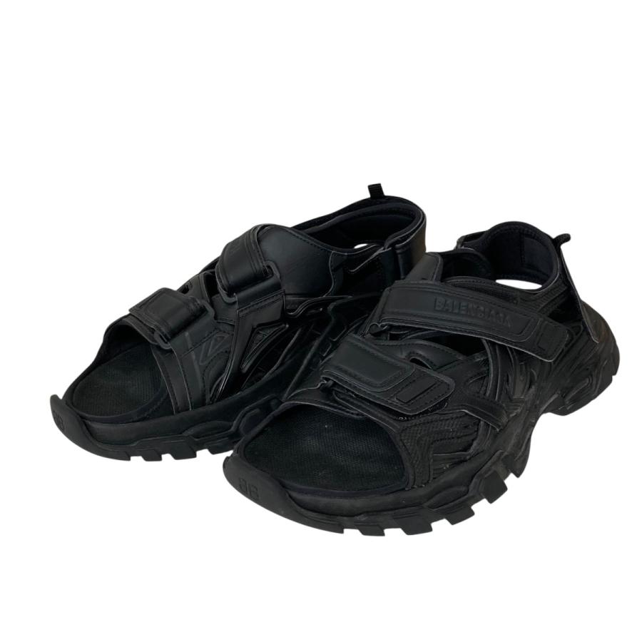 BALENCIAGA（バレンシアガ） トラックレザーサンダル 617542 ブラック 