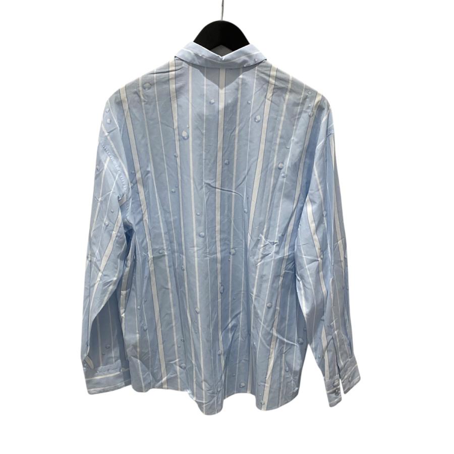 B*o様 HERMES ストライプ 長袖シャツ HERMES エルメス ストライプ 長袖シャツ ブルー サイズ：39