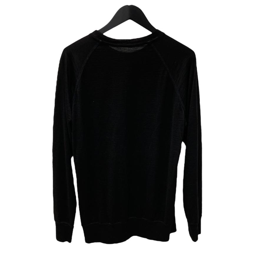 山と道 Merino Pullover BLACK ヤマトミチ 山と道 100％Merino Pullover ロングスリーブTシャツ