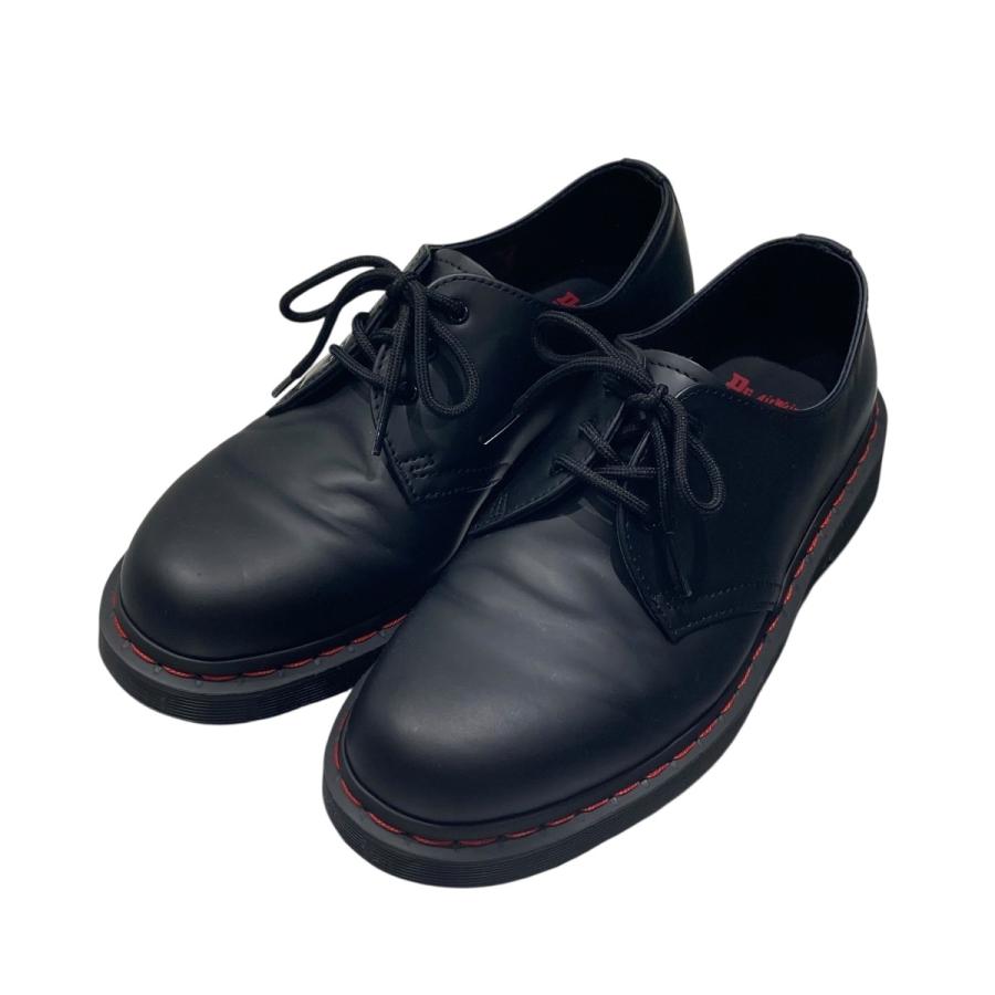 ドクターマーチン　日本限定　レッドステッチ3ホールシューズ　28センチ 日本限定】1461 レッドステッチ 3 ホール シューズ