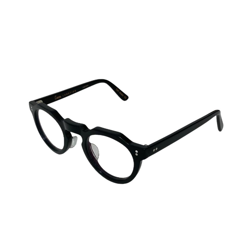 値下げ】Lesca LUNETIER PICA 眼鏡 D53068 ブラック (神戸店 