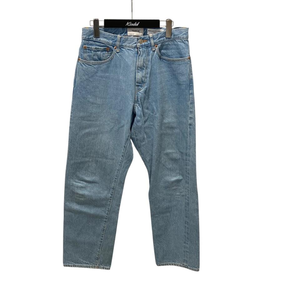 YAECA ブルーデニム 13-13U サイズ32 WIDE STRAIGHT DENIM(13-13U) | YAECA (MEN)(ヤエカ) | BOTTOMS