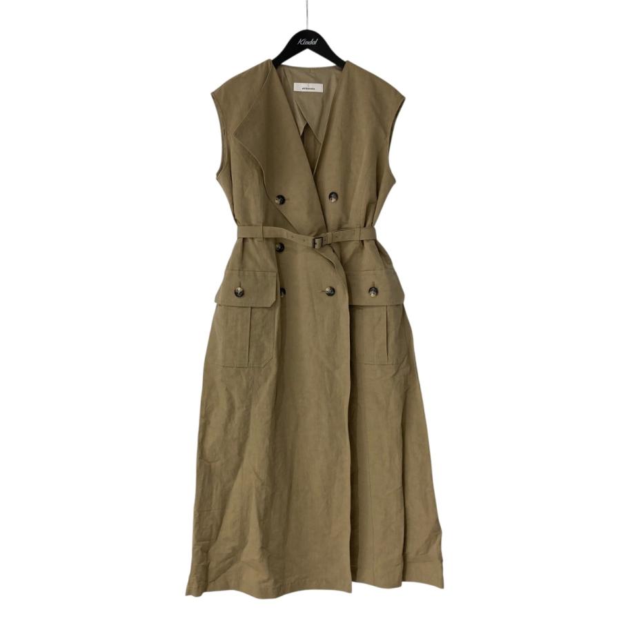 ◎日本製◎AKIRANAKA アキラナカ キャミソール ワンピース ベージュ 日本製 AKIRANAKA アキラナカ キャミソール ワンピース ベージュ