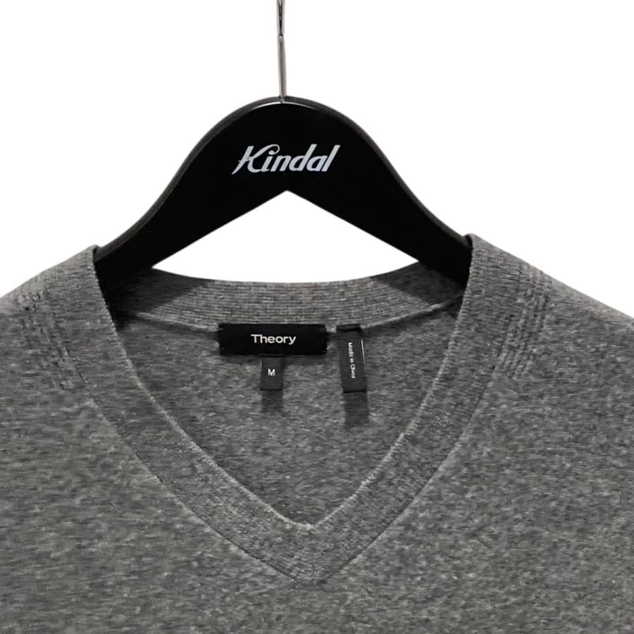 theory（セオリー） theory Vネックニット グレー サイズ：M