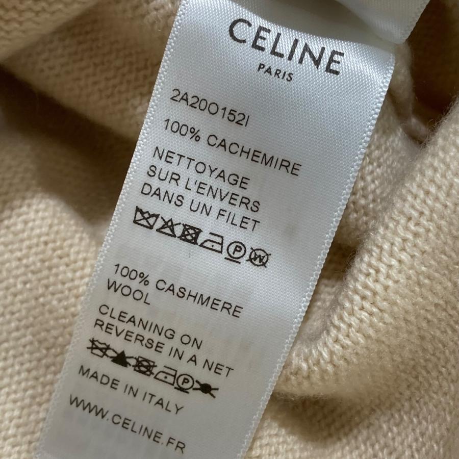 【値下げ】CELINE プルオーバーニット 2A20O152I ナチュラル サイズ：XS (神戸店)の画像