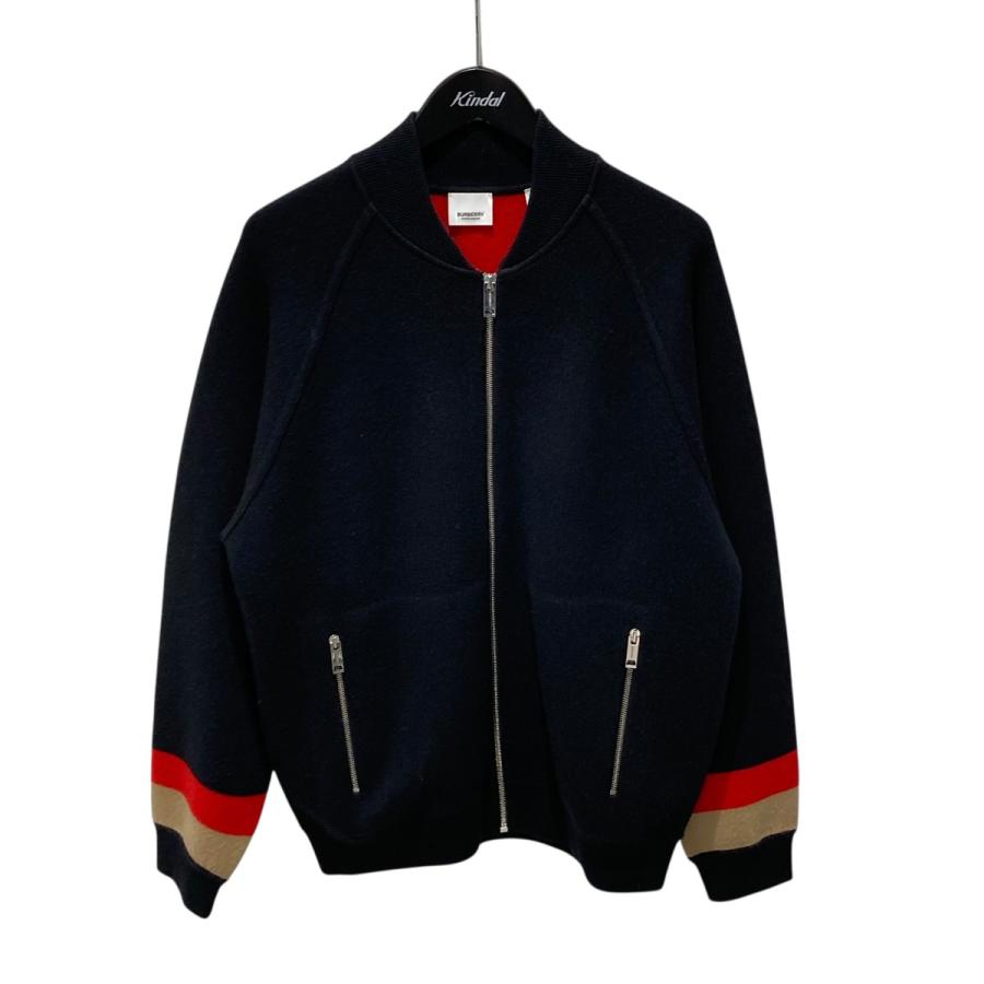 美品！バーバリー　ジップアップニット BURBERRY（バーバリー） ジップアップニットジャケット 8029404