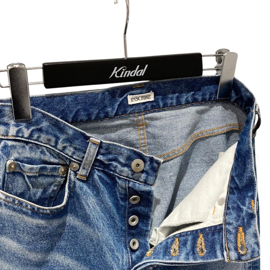 INSCRIRE / ストレートパンツ/28/デニム/IDG/ID-PT12A INSCRIRE（アンスクリア） 【値下げ】INSCRIRE デニムパンツ ID-PT12A