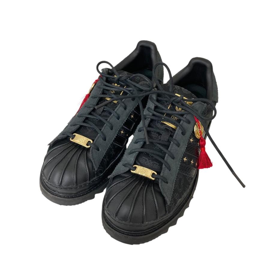 Paraboot ブラックレザーミュール 25.5cm adidas（アディダス） 【値下げ】adidas×CLOT CLOT SUPERSTAR LNY