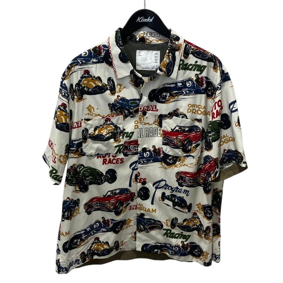 sacai（サカイ） sacai 25SS Car Race Tropical Print Shirt 半袖