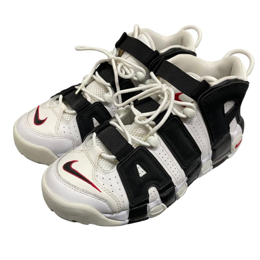 NIKE（ナイキ） NIKE AIR MORE UPTEMPO WHITE BLACK UNIVERSITY RED