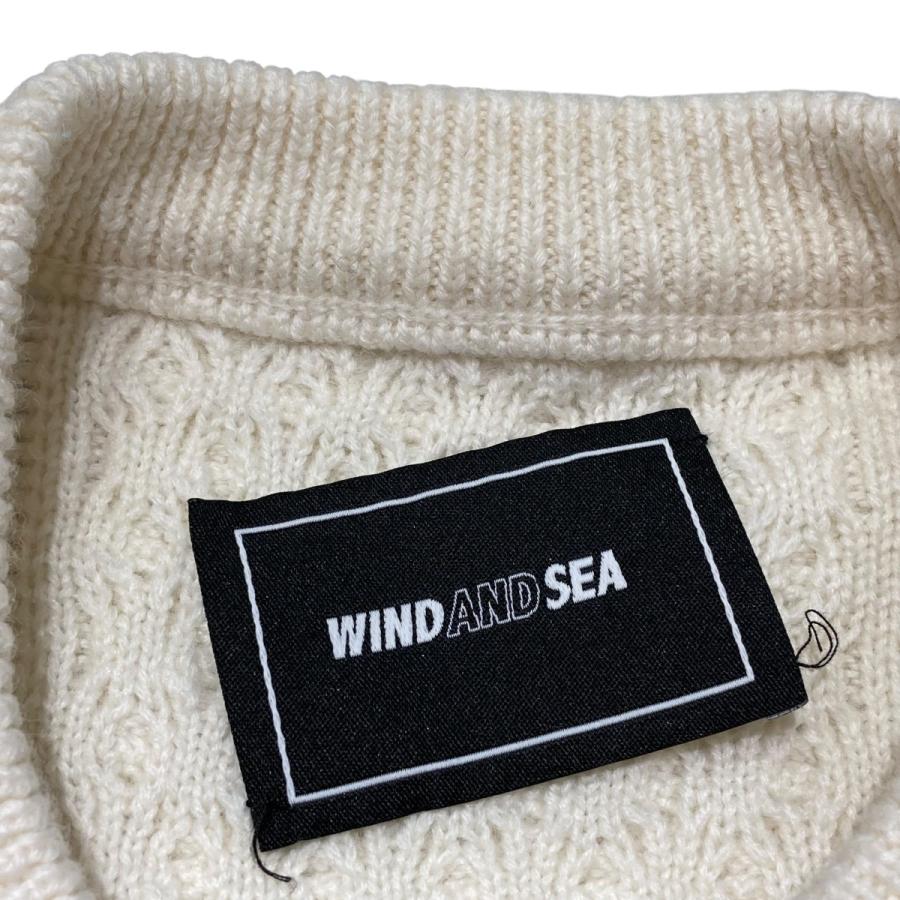 WIND AND SEA（ウィンダンシー） クルーネックニット WDS-OWKN-23-Q2