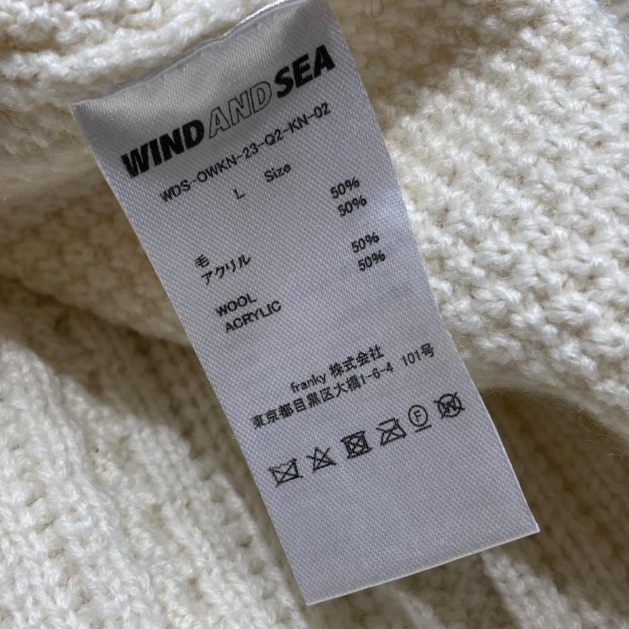 WIND AND SEA（ウィンダンシー） クルーネックニット WDS-OWKN-23-Q2