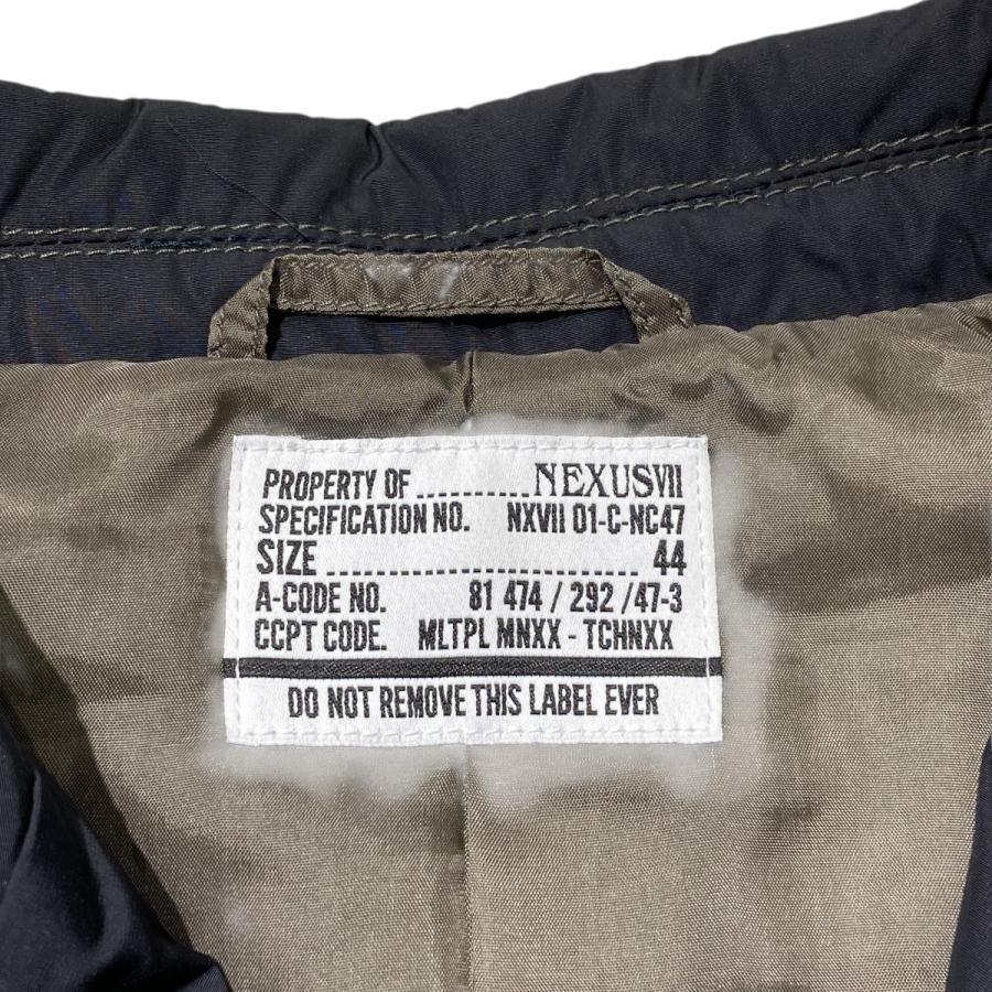 NEXUSVII（ネクサスセブン） ナイロンジャケット RAA-NWE-JOA ブラック