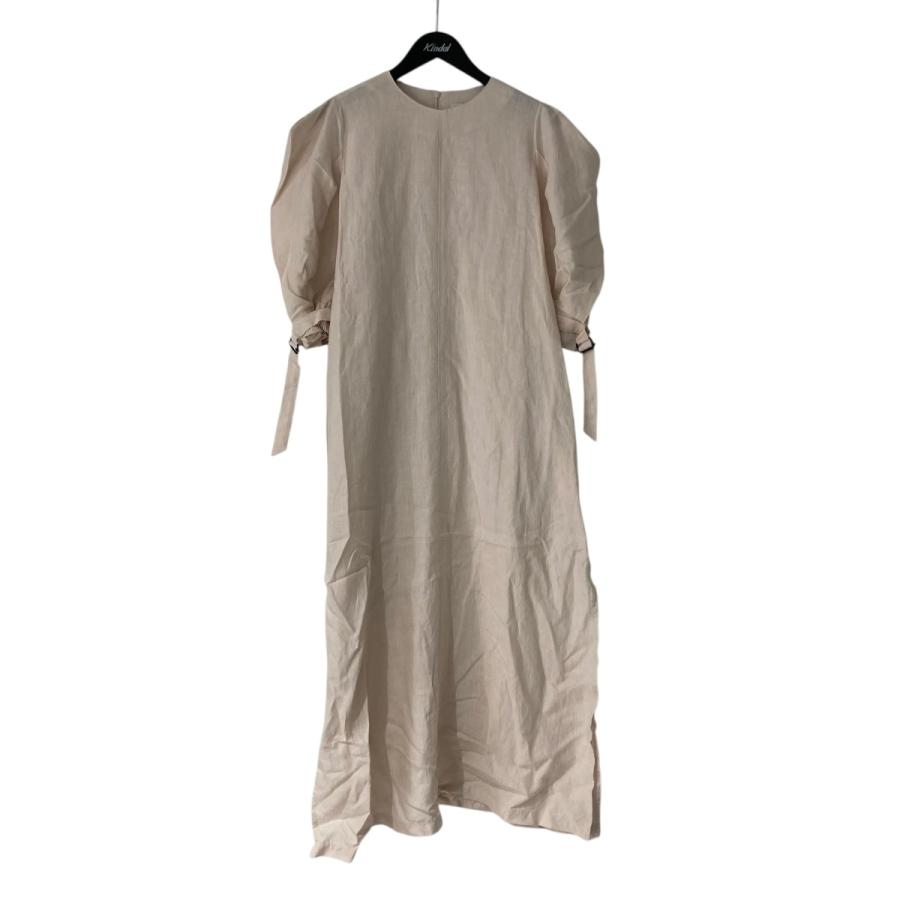 HYKE（ハイク） 【値下げ】HYKE 22SS linen short sleeve maxi dress
