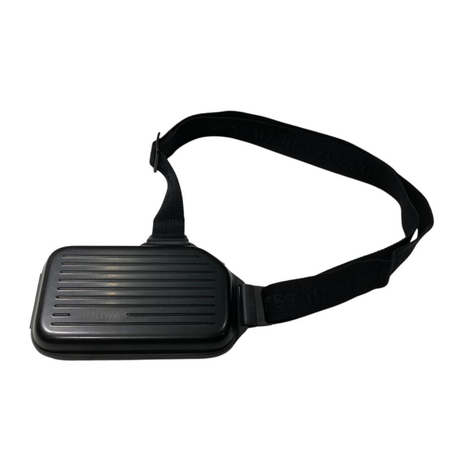 【BOB様】リモワ◆スリングクラッチ　ブラック RIMOWA（リモワ） スリングクラッチ ショルダーバッグ ブラック