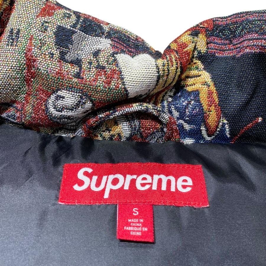 supremeシュプリームダウンジャケットQuiltedPuffyJacket Supreme（シュプリーム） 【値下げ】Supreme×BLESS Tapestry Down