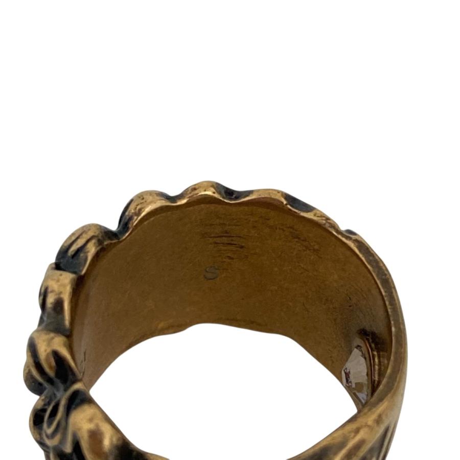 GUCCI（グッチ） ライオンたてがみリング ゴールド サイズ：S(12号