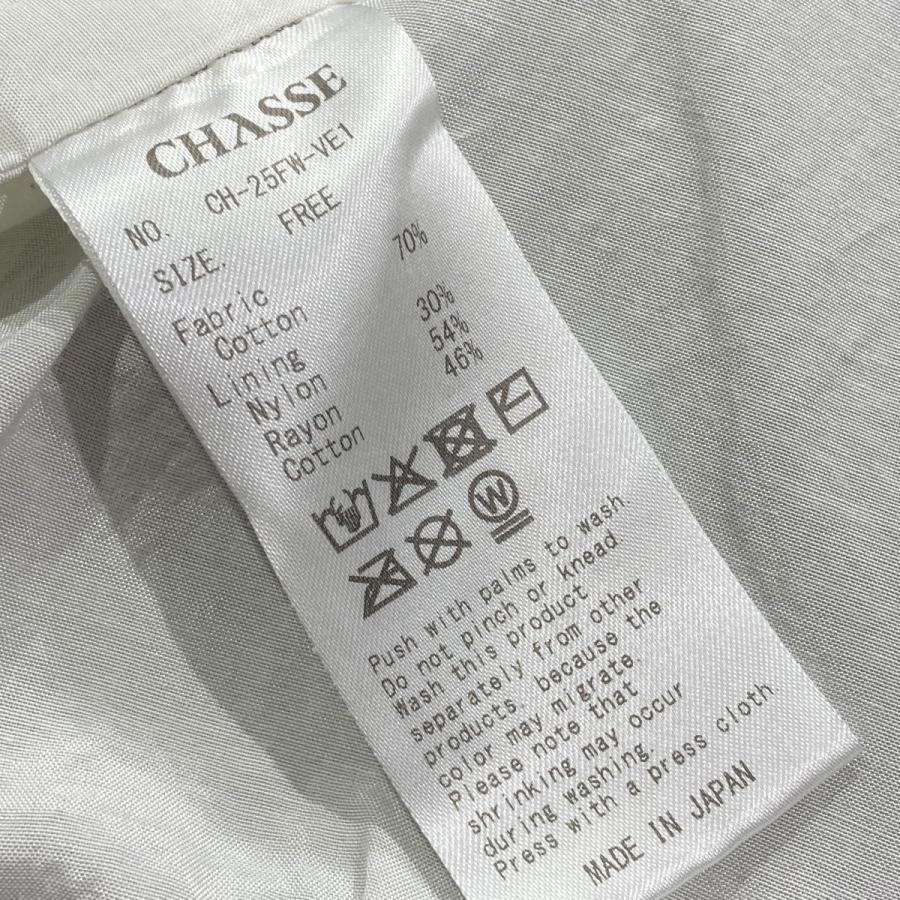 チェイス CHASSE 25AW RICCALDO-CNP ベスト CH-25FW-VE1 ネイビー