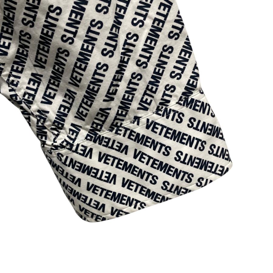 ヴェトモン VETEMENTS MONOGRAM OVERSIZED BD SHIRT ボタンダウン