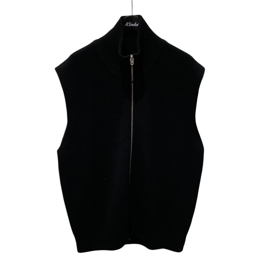 benine9 ビナイン ドライバーズニットベスト ブラック benine 9