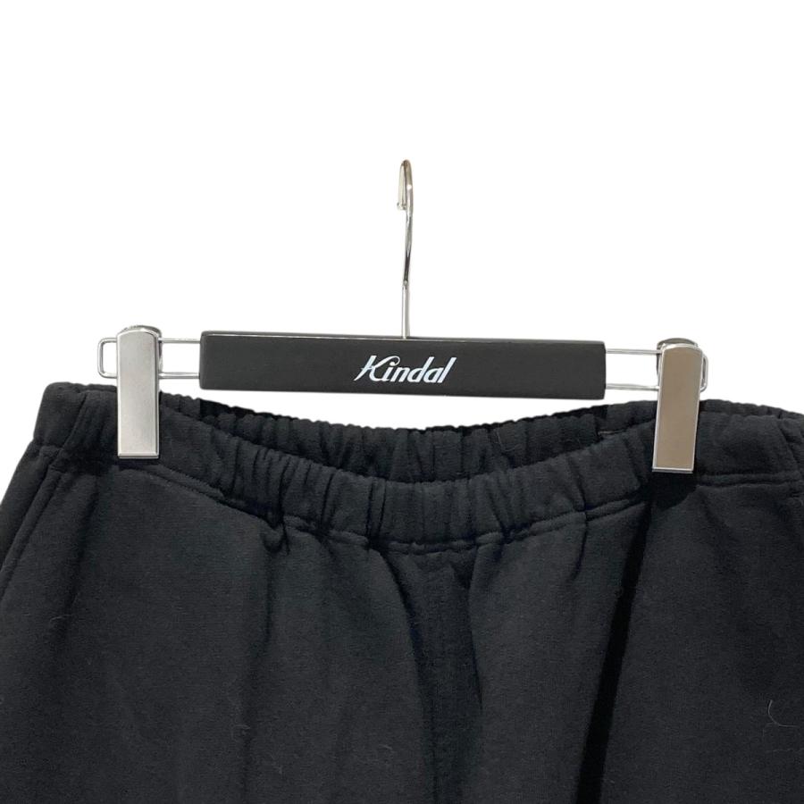 COMOLI コモリ 24AW コットン裏毛スウェットパンツ A03-05004 ブラック