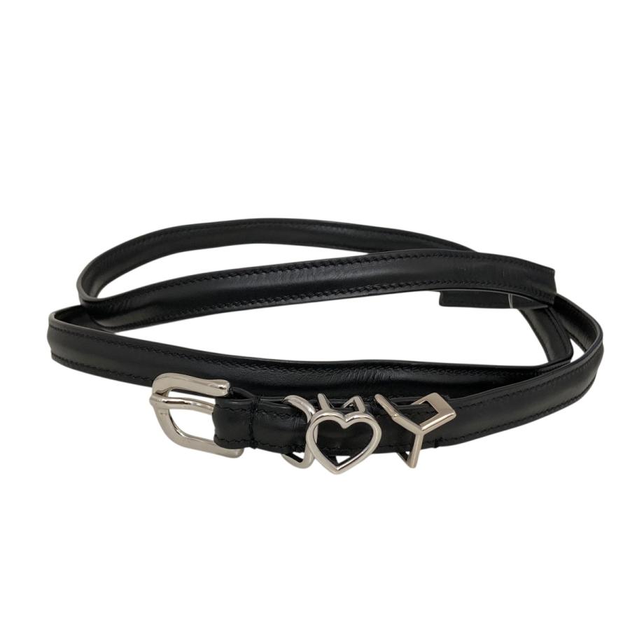 ワイプロジェクト Y／project レザーベルト belt30-s24 ブラック